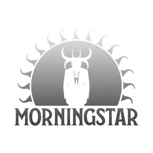 Morningstar (Black Iron): A Bible Inspired Design T-Shirt