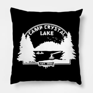 camp crystal lake Pillow