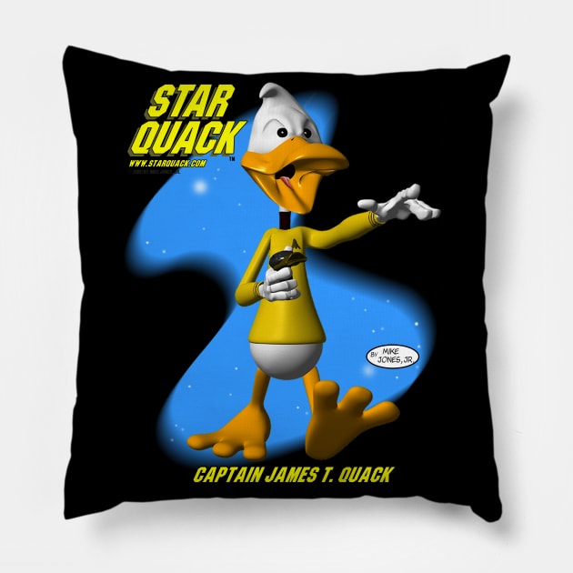 Captain Quack Pillow by Big Hit Comics