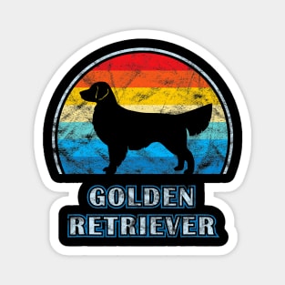 Golden Retriever Vintage Magnet