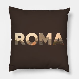 ROMA: City at Dusk Pillow