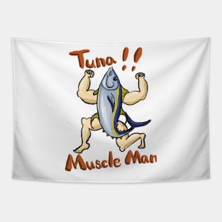 Muscle tuna man Tapestry