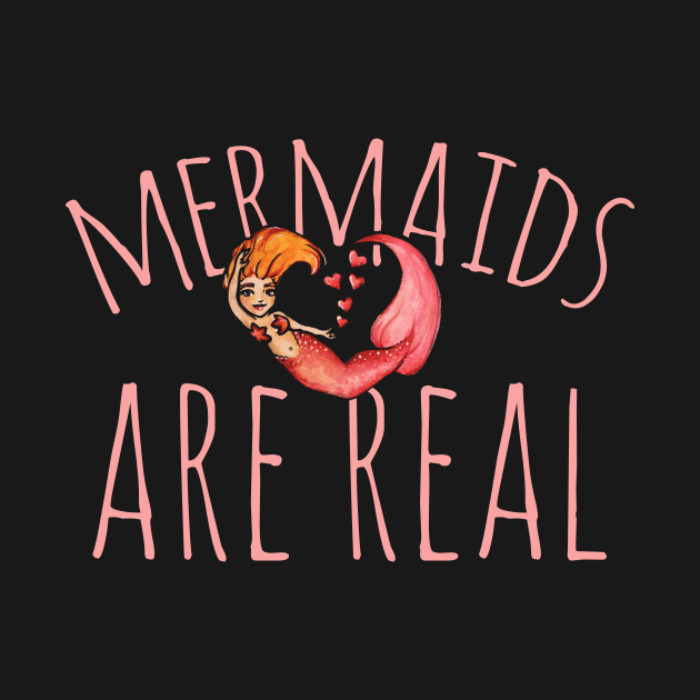 Mermaids are Real by bubbsnugg