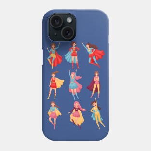 Women Superheroes Collection Phone Case