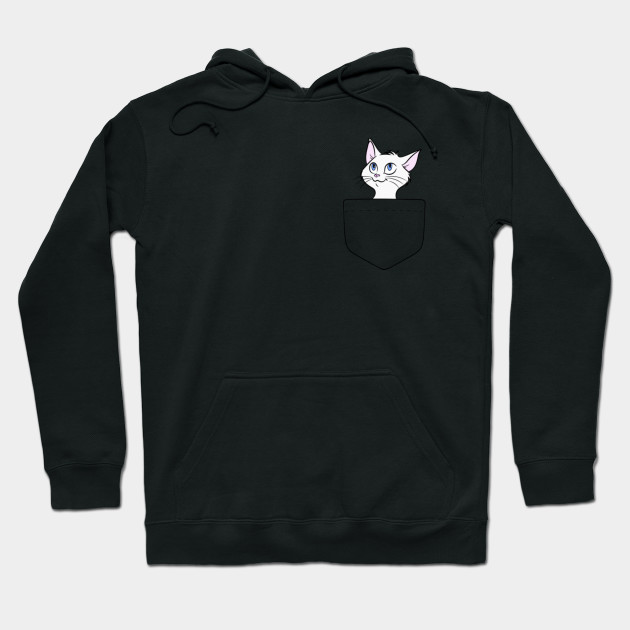 Cute Funny Cat In Pocket Shirt Gift Pocket Cat Hoodie Teepublic