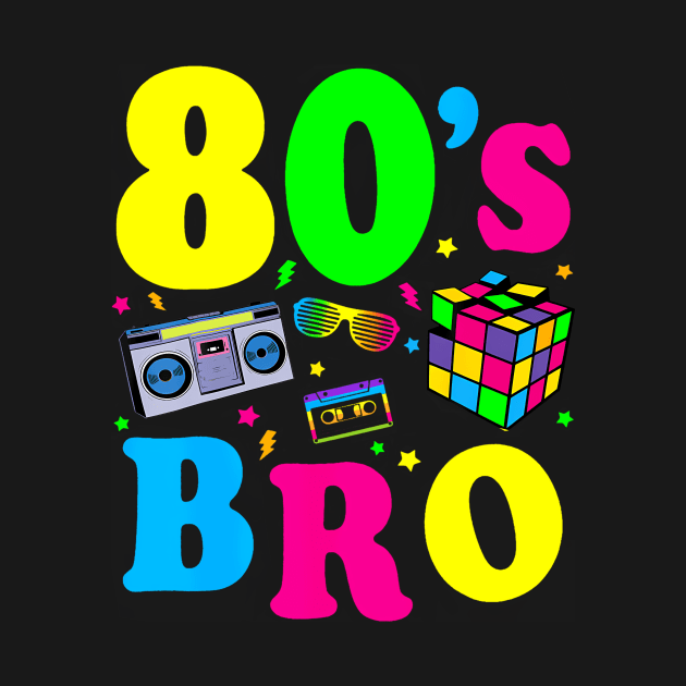 This Is My 80s Bro 80's 90's Party by Cristian Torres