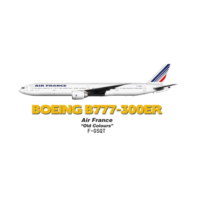 Boeing B777-300ER - Air France "Old Colours" by TheArtofFlying