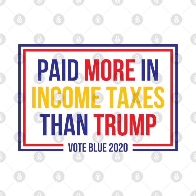 Paid More In Income Taxes Than Trump by felixbunny