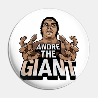 Andre The Giant Hands Pin