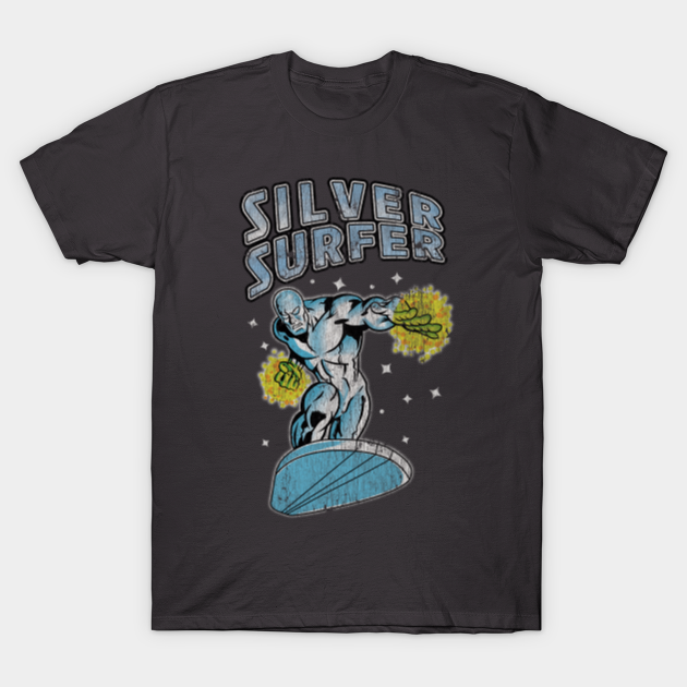 Vintage Silver Surfer - Silver Surfer - T-Shirt