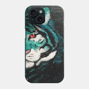 Chinese tiger painting Phone Case