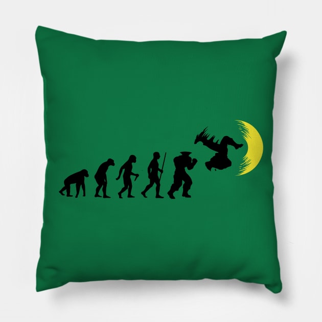 Guile Evolution Pillow by Ninjae