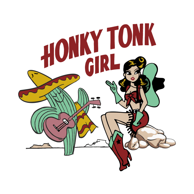 HONKY TONK GIRL by Shockin' Steve