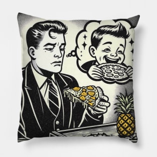 Pineapple Pizza Nightmare Pillow