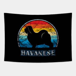 Havanese Vintage Design Dog Tapestry