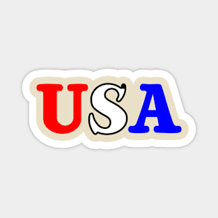 USA Pride Magnet