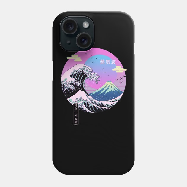 Wave Aesthetics Phone Case by Vincent Trinidad Art