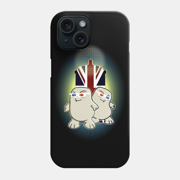 ADIPOSE HAVE THE TARDIS Phone Case by KARMADESIGNER T-SHIRT SHOP