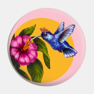 hummingbird bird Pin