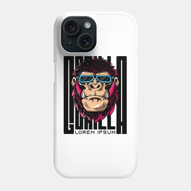 GORILLA Phone Case by Losen500