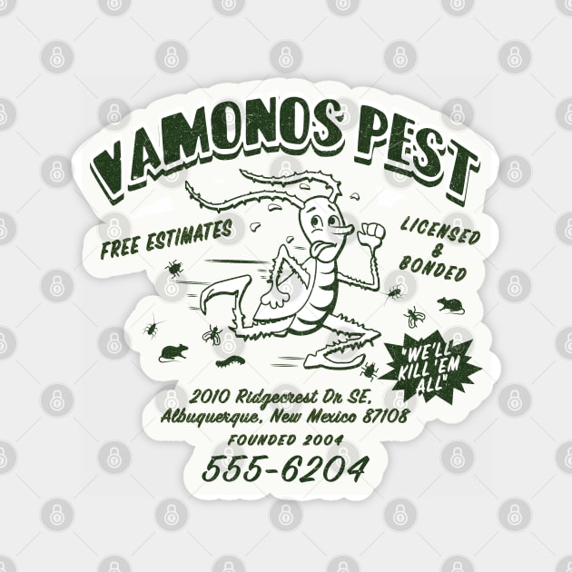 Vamonos Pest Lts Magnet by Alema Art