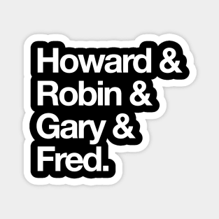 Howard Stern Cast Magnet