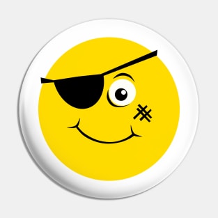 Emoji - pirate face Pin