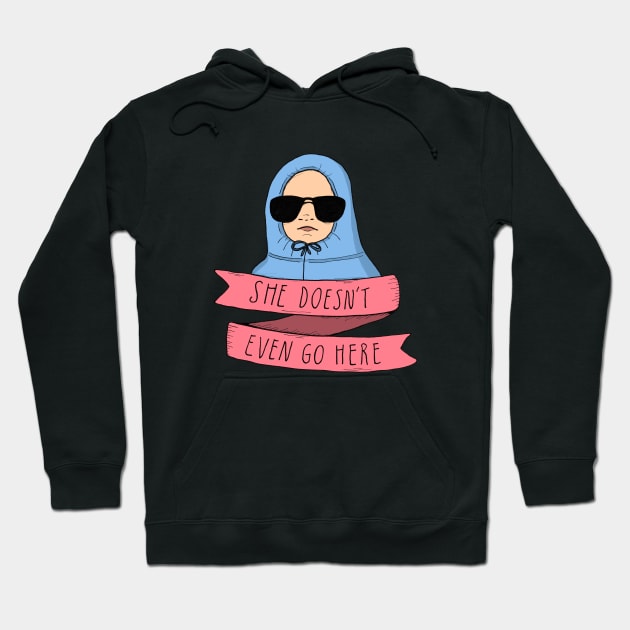 Mean Girls - She doesn't even go here - Mean Girls - Hoodie