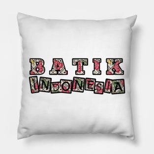 Batik Indonesia Colourful Pillow