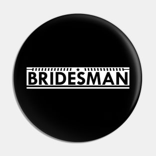 Bridesman Pin