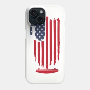 Curling Flag Phone Case