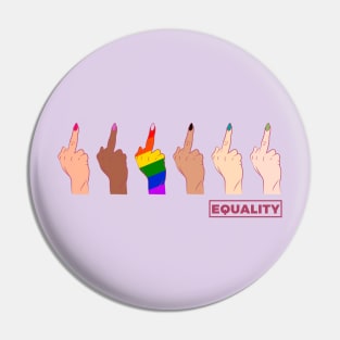 Pride for the f*ckin' Equality Pin