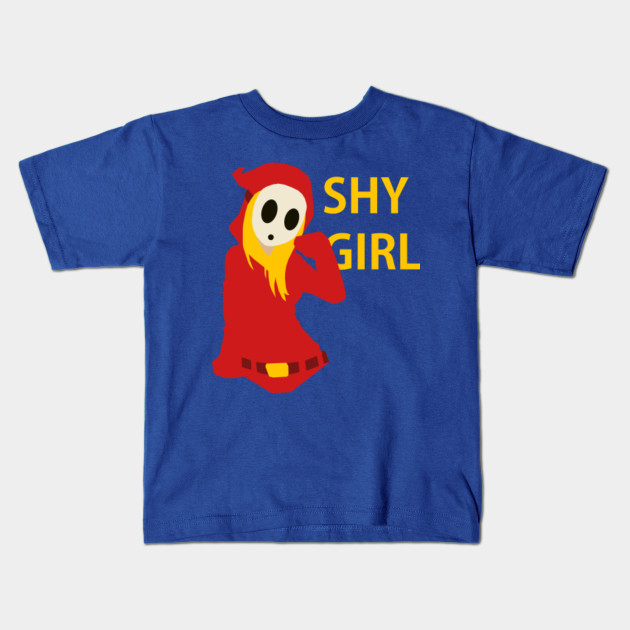 Shy Girl Yellow Mario Super Mario Kids T Shirt Teepublic