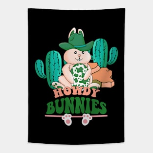 HOWDY BUNNIES Tapestry