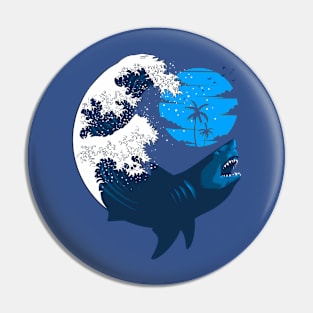 The Shark Wave Pin