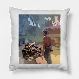 Campesino, Colombia Pillow