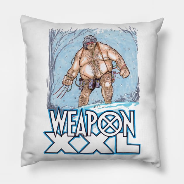 Weapon XXL Pillow by artildawn