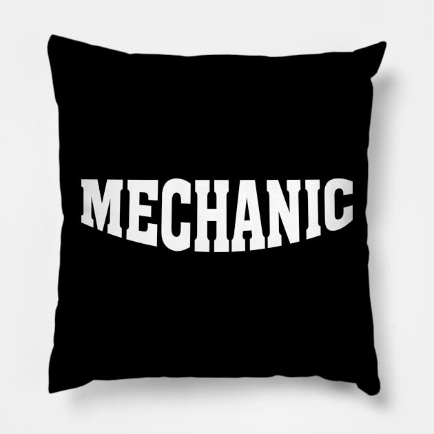 Mechanic sayings Pillow by HBfunshirts