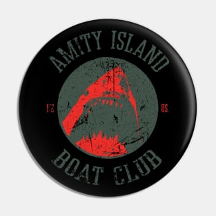 SHARK BOAT CLUB - NEW ENGLAND EST.1975 Pin