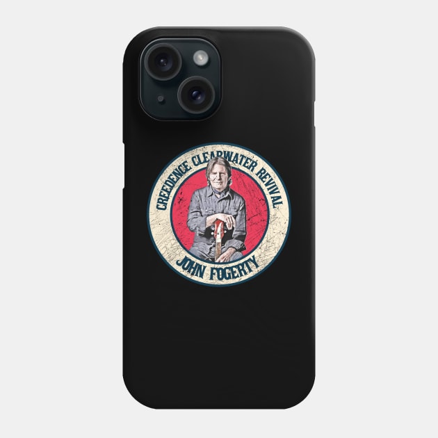 Retro Style Fan Art Design John Fogerty Phone Case by rido public