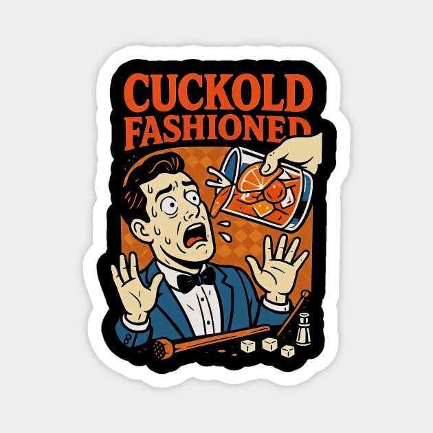 Cuckold Fashioned Magnet by Dr. Cork