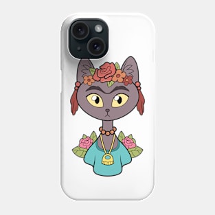 Cat Frida Phone Case