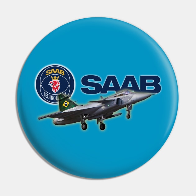 Gripen NG Brazil Air Force Pin by Caravele