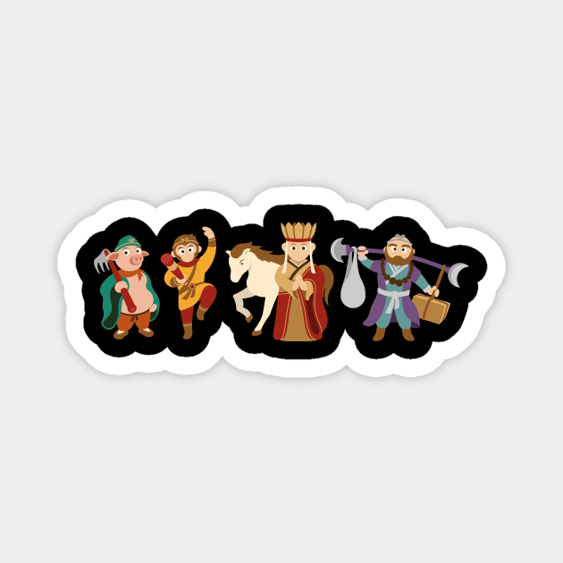 Journey to the West Magnet by Shanezhong