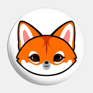 Cute Ethiopian Wolf Pin