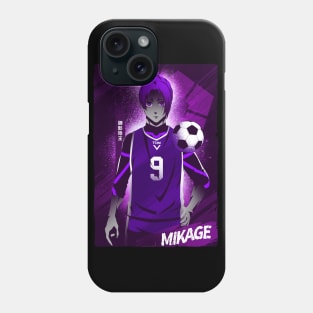 Attack of Silhouette Chameleon Mikage Phone Case