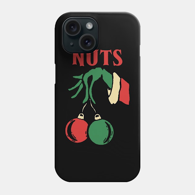 Chest Nuts Christmas Phone Case by maddude