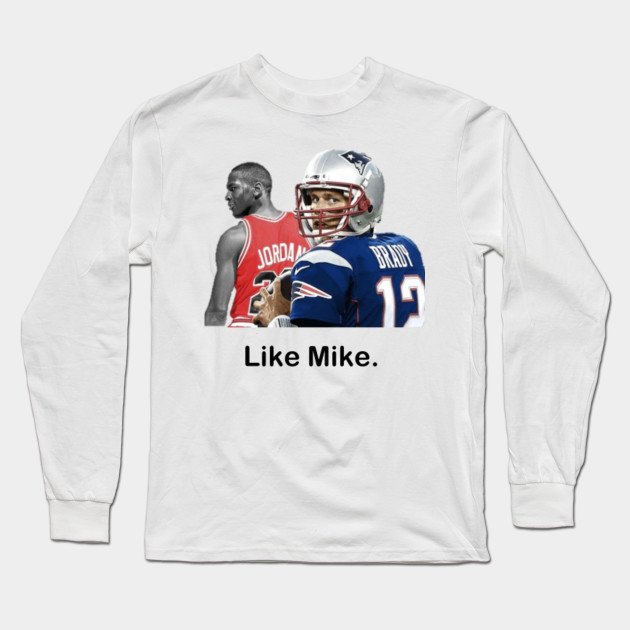 tom brady long sleeve jersey