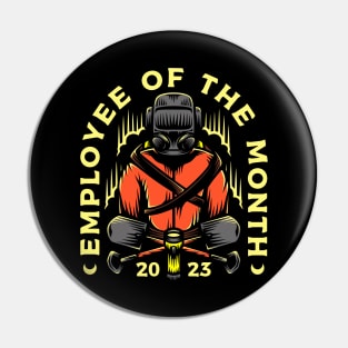 Employee of the Month V3 Pin