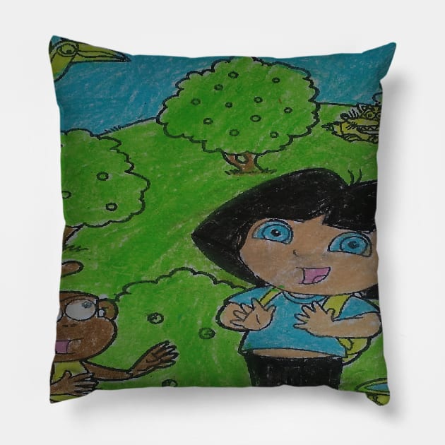 MONKEY Pillow by Yeni